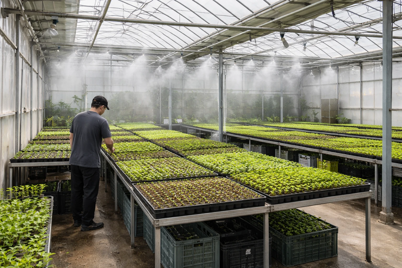 種苗培育室加濕