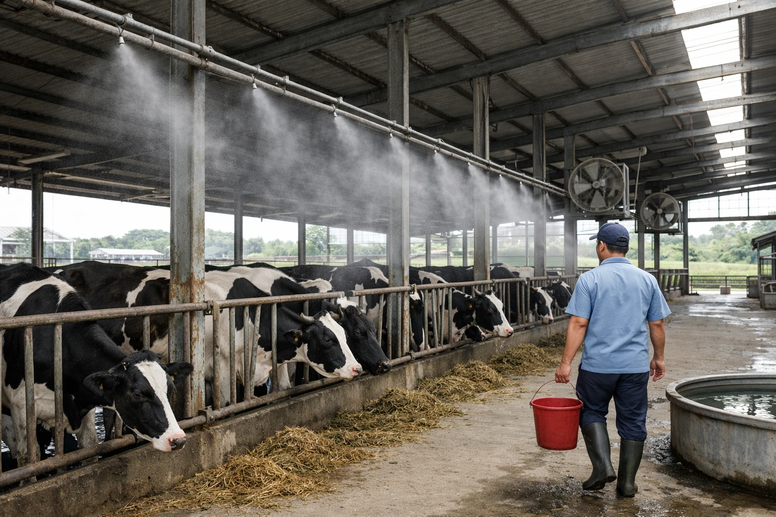 乳牛場降溫除臭