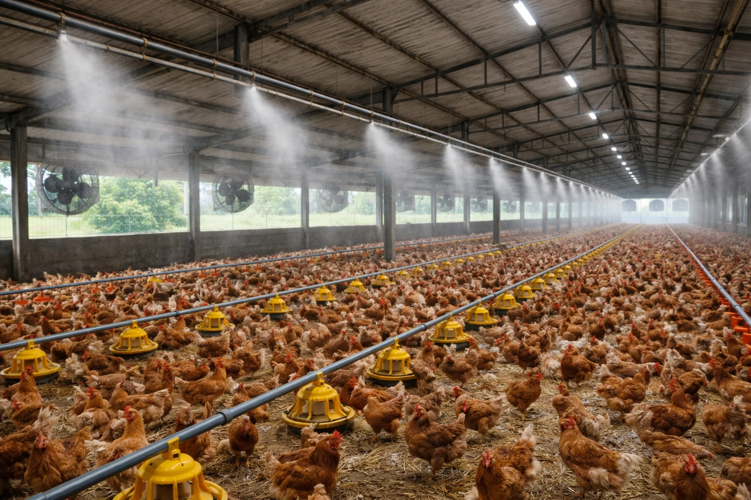 養雞場降溫除臭