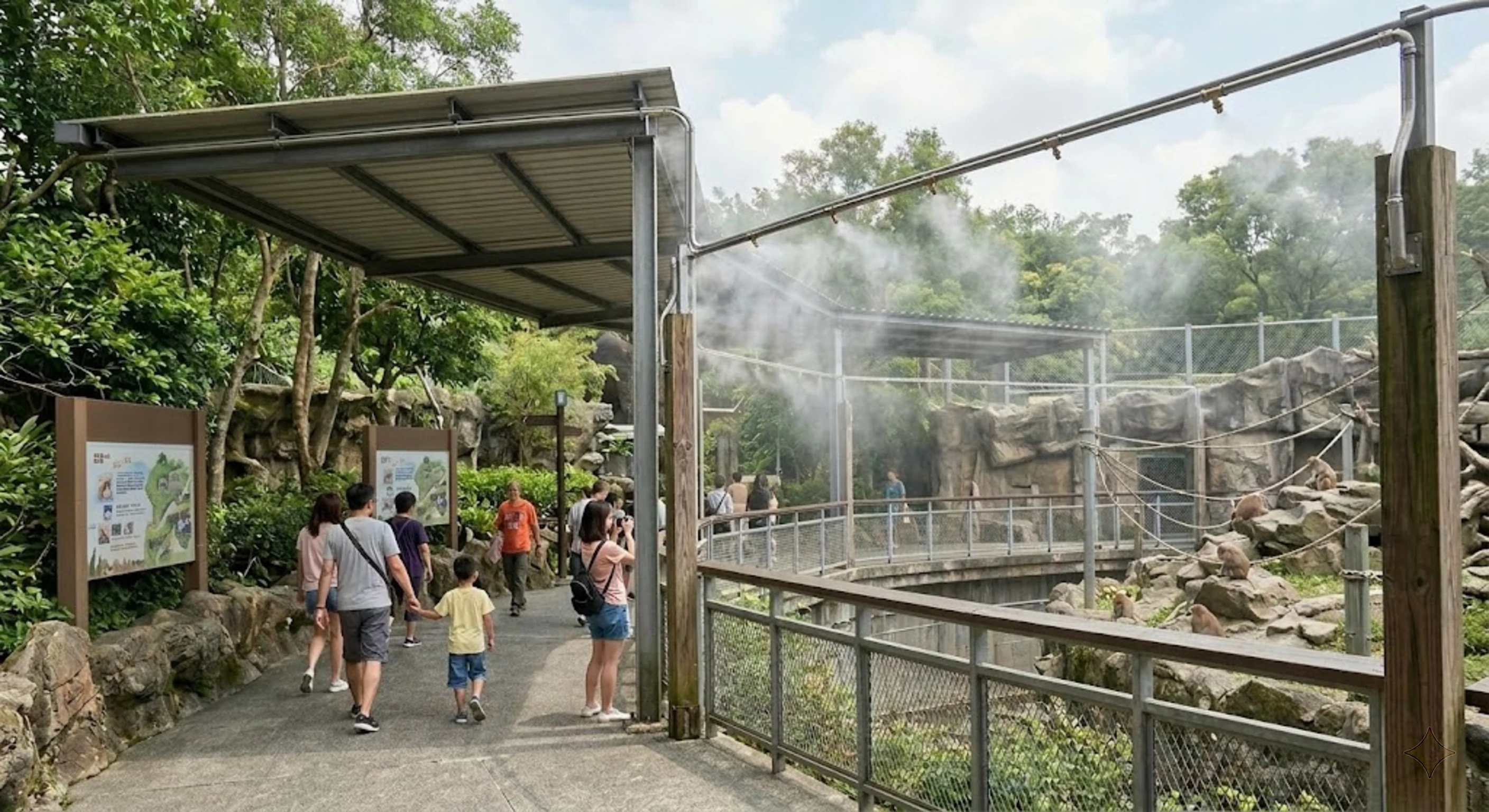 動物園戶外步道改善